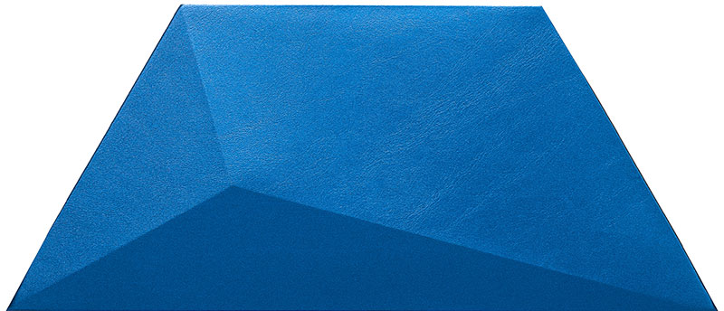 Mopa Geom Kék Satin 34,8x15